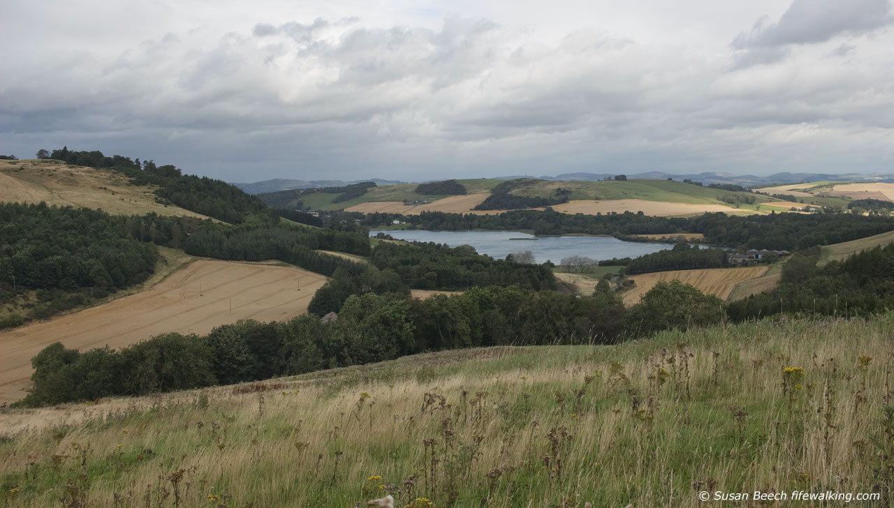 Lindores Loch from Cairnie Hill